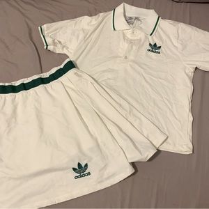 Adidas Golf Polo Shirts and Skorts Set